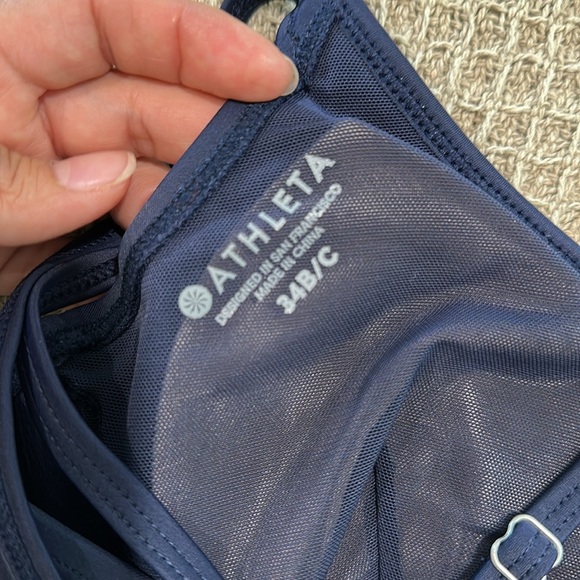 Athleta Blue Crop Camisole Top - Picture 5 of 5